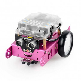Робототехнический конструктор mBot V1.1, цвет розовый (версия Bluetooth)